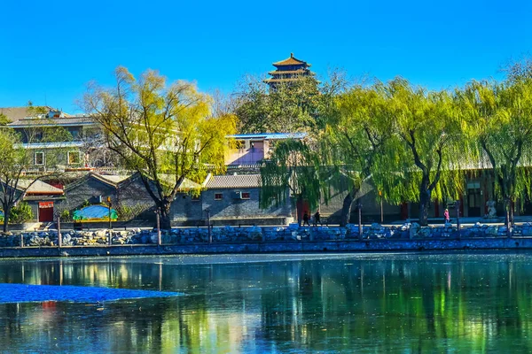 Rospect Hill Jingshan Park Beihai Lake Park Beijing Chine Beihai — Photo