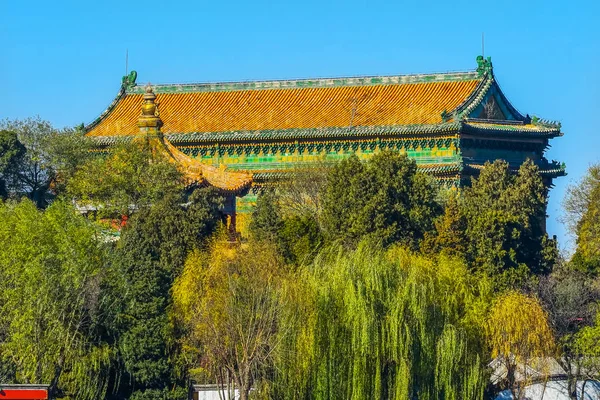 Old Qing Library Archives Parco Beihai Pechino Cina Parco Beihai — Foto Stock