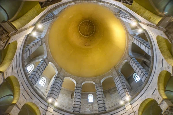 Pisa Italia Septiembre 2017 Cúpula Baptisterio San Juan Piazza Del —  Fotos de Stock