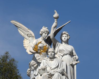 Başkan Benito Juarez Hemicyle anıt Mexico City Meksika. Juarez Meksika Abraham Lincoln olduğunu. 1910 yılında inşa