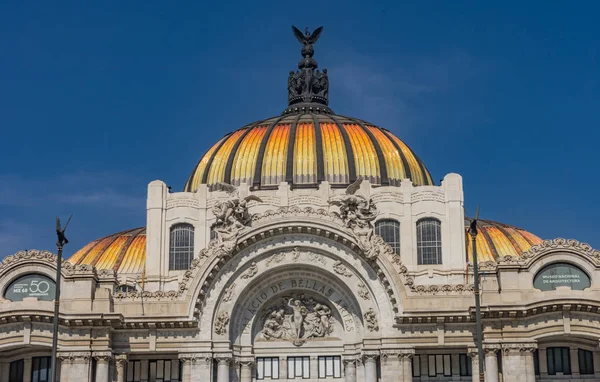 Bellas Artes Palace Meksyku Miasto Meksyk Zbudowany 1932 Roku Jako — Zdjęcie stockowe