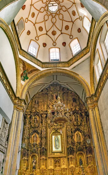 Mexico Stad Mexico Januari 2019 Capilla Kapel San Fco Kerk — Stockfoto