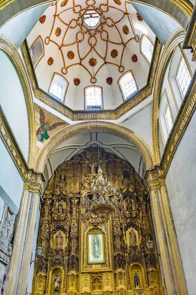 墨西哥城 墨西哥 2019年1月2日卡皮拉教堂圣菲科教堂旧金山修道院综合体墨西哥墨西哥城 — 图库照片