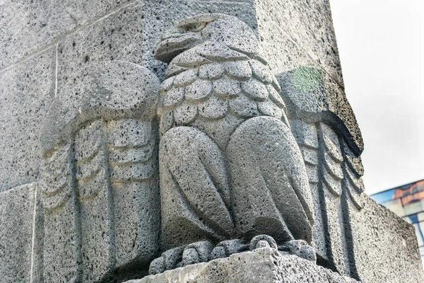 Stone Eagle 1910 pomnik rewolucji Mexico City Meksyk — Zdjęcie stockowe