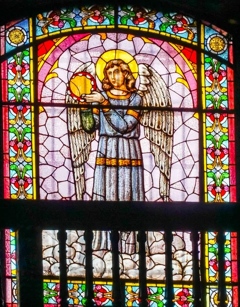 Ángel Manchado de Cristal Iglesia de Santo Domingo Ciudad de México México — Foto de Stock