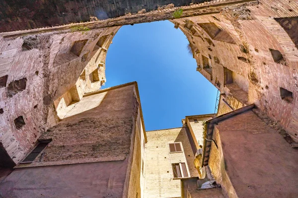 Patio Baños Dioclecianos Iglesia de Santa María de los Ángeles Roma Italia — Foto de Stock