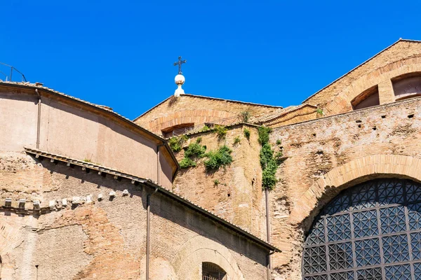Cephe Saint Mary Melekler ve Şehitler Roma İtalya — Stok fotoğraf