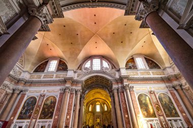 Bazilika Saint Mary Melekler ve Şehitler Roma İtalya