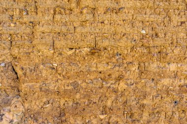 Brown Wall soyut arka plan Meksika Binası Oaxaca Meksika