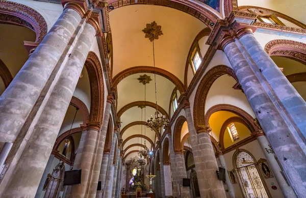 Basilica Arches Lady varsayım katedral Kilisesi Oaxaca Meksika — Stok fotoğraf