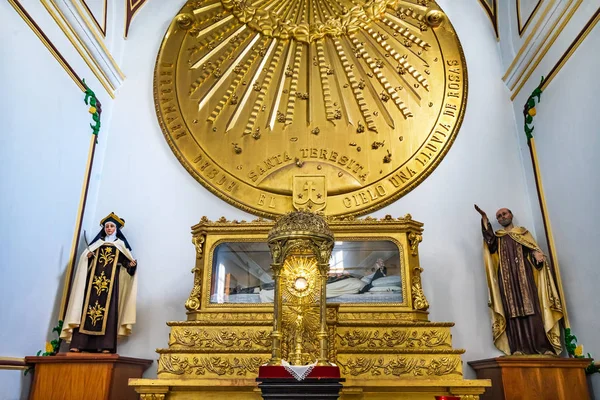 Heilige teresita kapelle tempel kloster carmen alto kirche oaxaca mexiko — Stockfoto