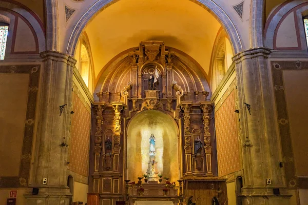 Bazilika Altar Templo de la Compania kostel Oaxaca Mexiko — Stock fotografie