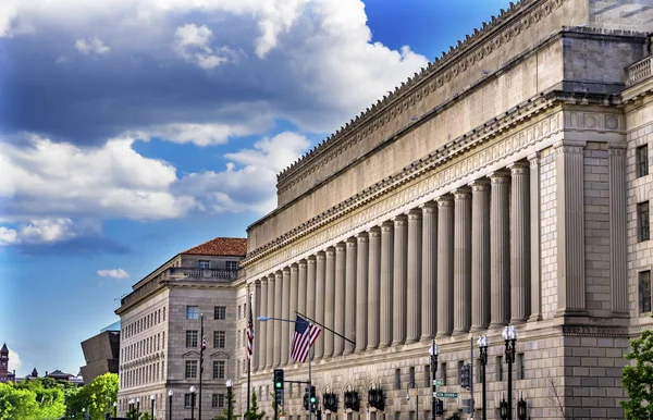 Herbert Hoover Building Commerce avdelning 14th Street Washingt — Stockfoto