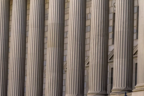 Columns Herbert Hoover Building Commerce Department Washington D — Stock Photo, Image