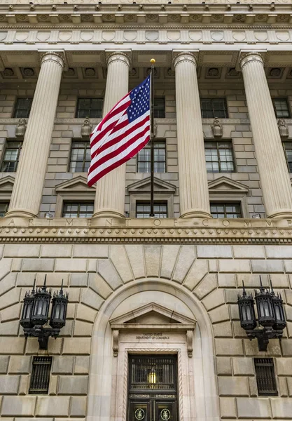 Herbert Hoover Departamento de Comercio del Edificio 14th Street Washingt — Foto de Stock