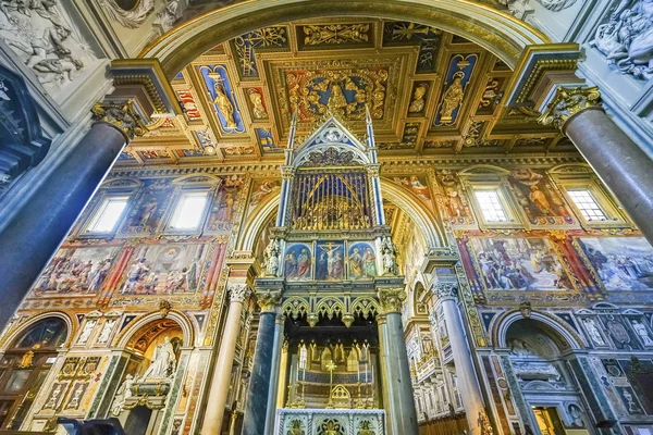 High Altar Ciborium Basilica Saint John Lateran Cathedral Rome I — Stock Photo, Image