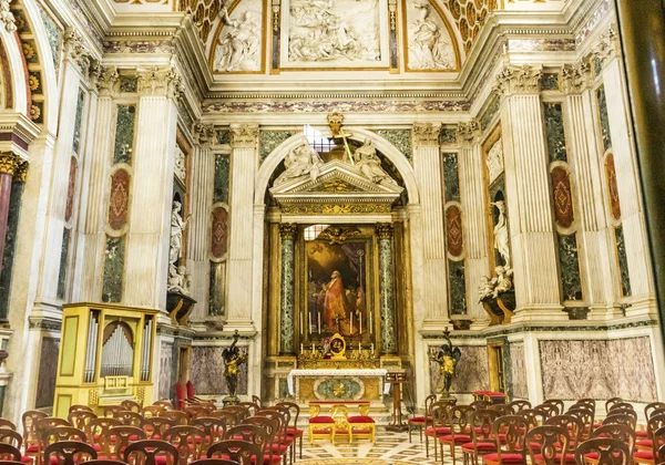 Capela lateral Basílica de Altar Catedral de São João de Latrão Roma Ita — Fotografia de Stock