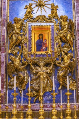 Protectress Roma Halk Simge Bazilikası Santa Maria Maggiore Roma