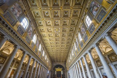 Nave Altar Bazilikası Saint John Lateran Katedrali Roma İtalya