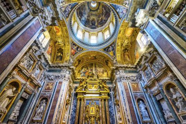 Dome Altar Icon Bazilikası Santa Maria Maggiore Roma İtalya