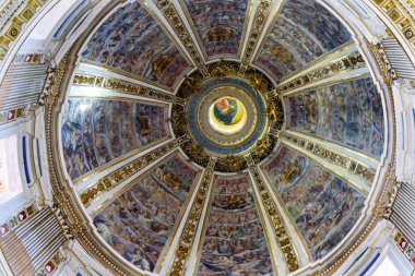 Kubbe Tanrı Bazilikası Santa Maria Maggiore Roma İtalya