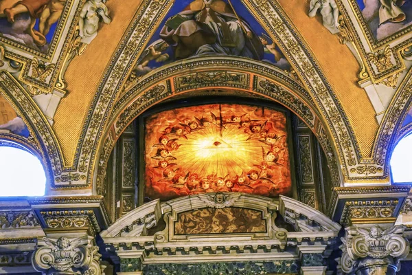 Symbole de la Providence des yeux Basilique Santa Maria Maggiore Rome Ita — Photo
