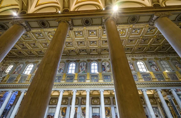 Arches Basilica Santa Maria Maggiore Rome Italy — Stock Photo, Image