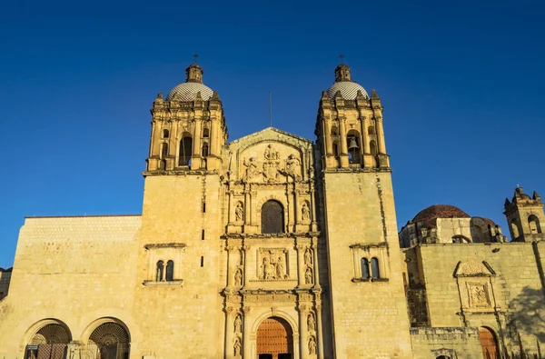 Kostel Santo Domingo de Guzman Facade Church Oaxaca Mexiko — Stock fotografie