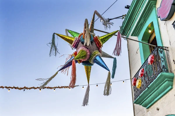 Colorida Pinata Mexicana Oaxaca Juárez México — Foto de Stock