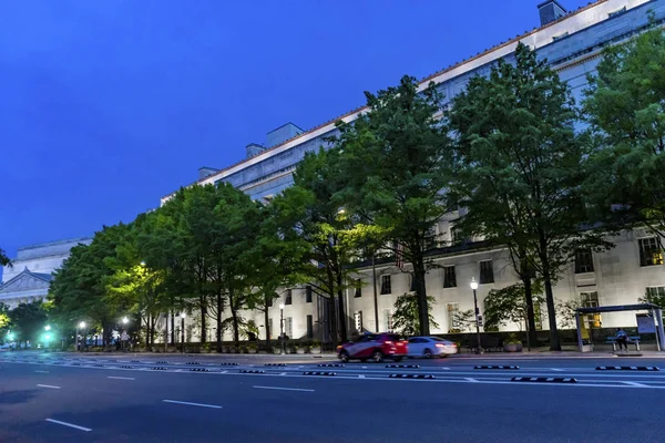 Pennyslvania Avenue Robert Kennedy sprawiedliwość Departament budynek Washington DC — Zdjęcie stockowe