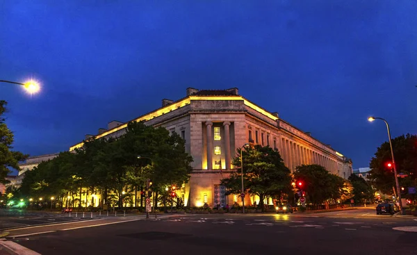 Robert Kennedy Igazságügyi Minisztérium Building Pennsylvania Avenue Washington DC — Stock Fotó