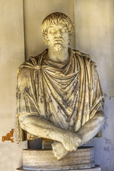 古代雕像达契安论坛帕兰廷山罗马意大利 — 图库照片