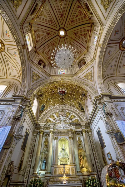 Vergine Maria Statua Basilica Madonna Solitudine Chiesa di Oaxaca Messico — Foto Stock