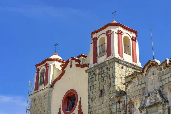 Фасад церкви Сан-Хосе в Оахаке, Мексика — стоковое фото