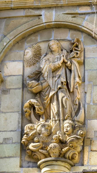 Jungfrau Maria Statue Basilika unsere Dame Einsamkeit Kirche oaxaca Mexico — Stockfoto