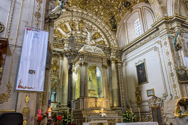 Virgiin Mary Statue Basilica Our Lady Solitude Church Oaxaca Mexico — стокове фото