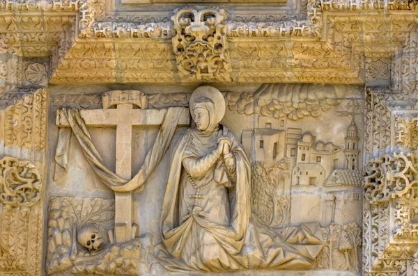 Virgiin Mary Statua Matka Boża Samotność Kościół Oaxaca Meksyk — Zdjęcie stockowe