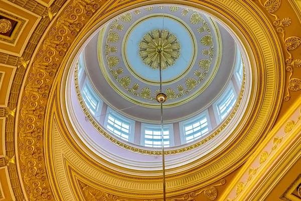 Techo Salón Nacional estatutario Capitolio de Estados Unidos Washington DC —  Fotos de Stock