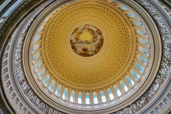 My Capitol Dome Rotunda Apotheosis Washington DC — Stock fotografie