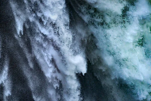 Cascate Snoqualme Astratto Washington Stato Pacifico Nordovest Gushing Waterfall Crea — Foto Stock