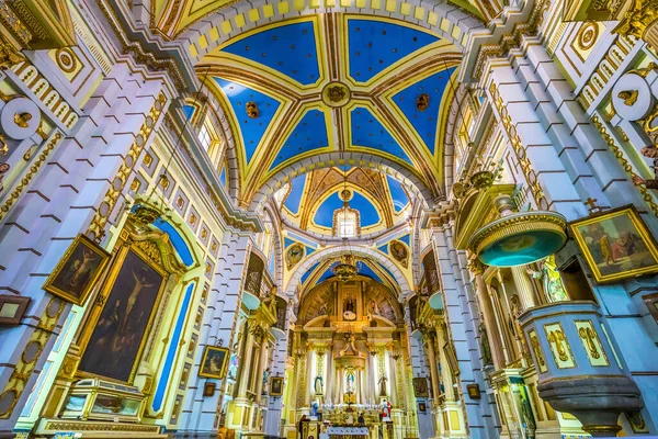 Пуэбла Мексика Января 2019 Года Церковь Санта Клара Асис Мексиканском — стоковое фото