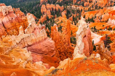 Amfitiyatro Haydutları Bryce Point Bryce Canyon Ulusal Parkı Utah