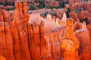 Gündoğumu Thor 'un Çekiç Gün Batımı Kabadayıları Fotoğrafçı Bryce Canyon Ulusal Parkı Utah
