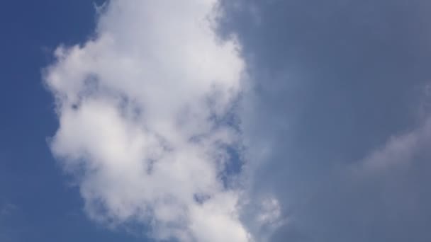 Tropical bleu ciel d'été environnement haute définition film time lapse avec des nuages orageux en mouvement. Cloudscape time lapse séquences .