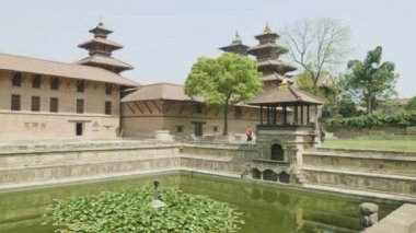 Antik kentin Patan Katmandu Vadisi'nde. Nepal.