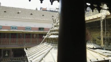 Altın Tapınak Patan, Budist manastır Durbar Meydanı, Katmandu, Nepal.