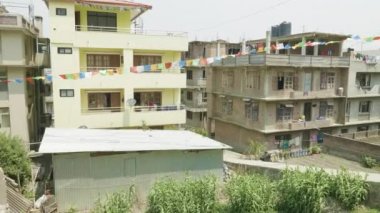 Asya City'deki Katmandu, Nepal binalar.