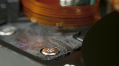 Sabit disk sürücüsünde dönüş tablo, makro çekim