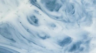 Renkli boya güzel sıvı, gerçek zamanlı vurdu yaymak