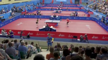 Minsk, Beyaz Rusya - Haziran 2019: 2. Avrupa Oyunları, Boll Timo vs Samsonov Vladimir, 26 Haziran 2019, Minsk.